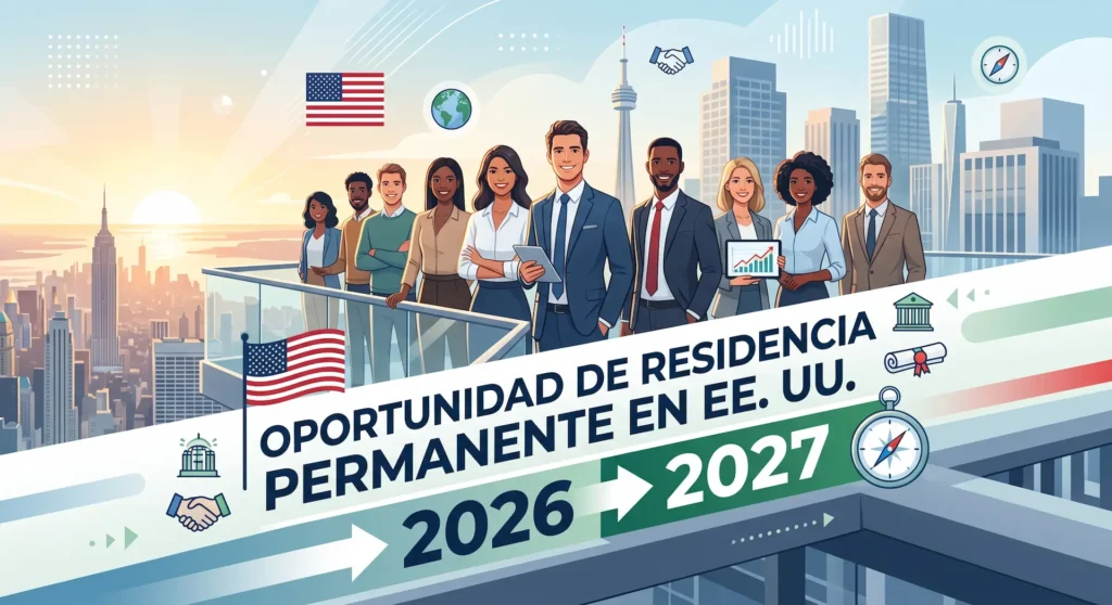 La oportunidad de residencia permanente en EE. UU. para profesionales en 2026 y 2027